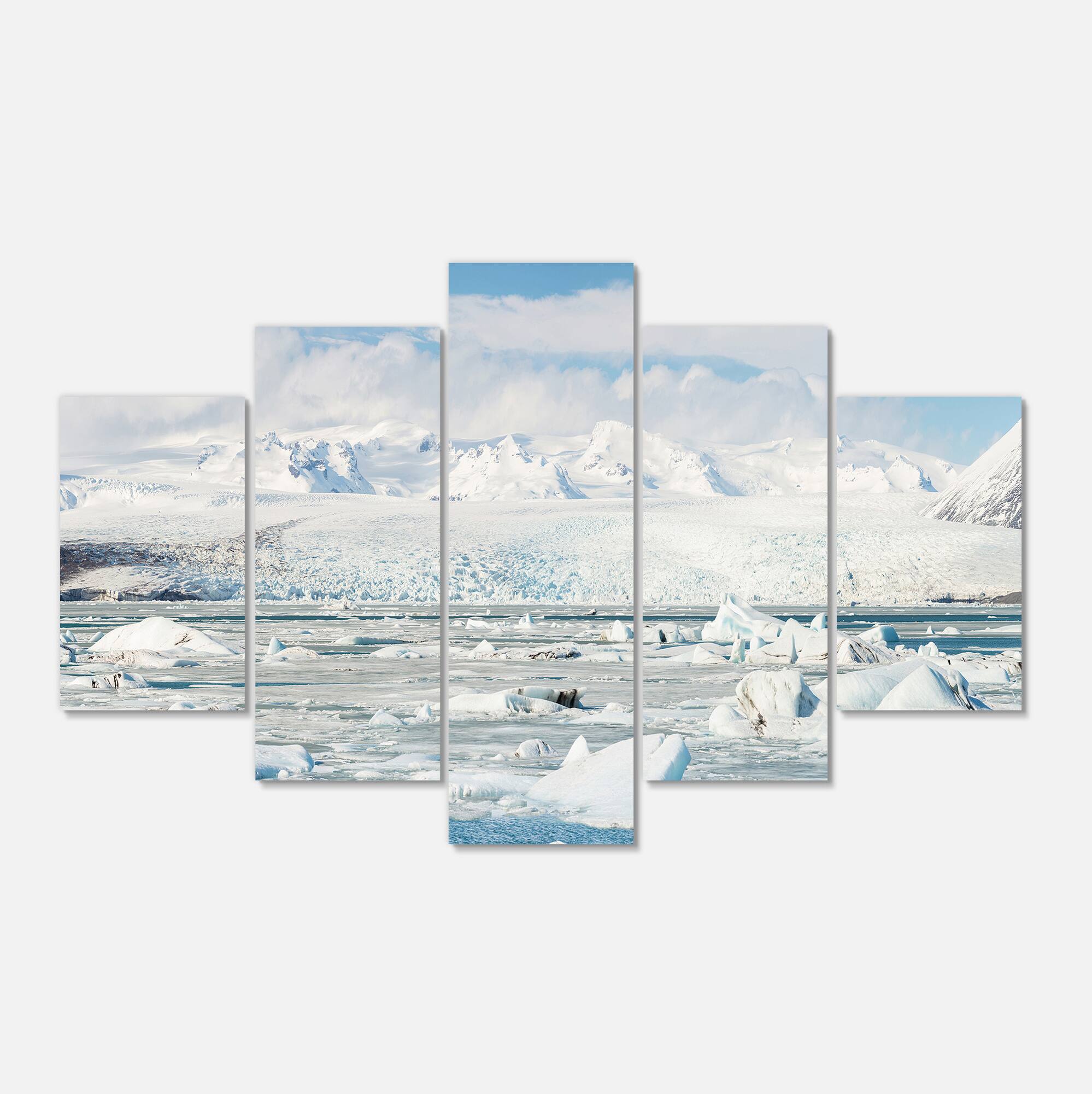 Designart - Vatnajokull Glacier in Iceland